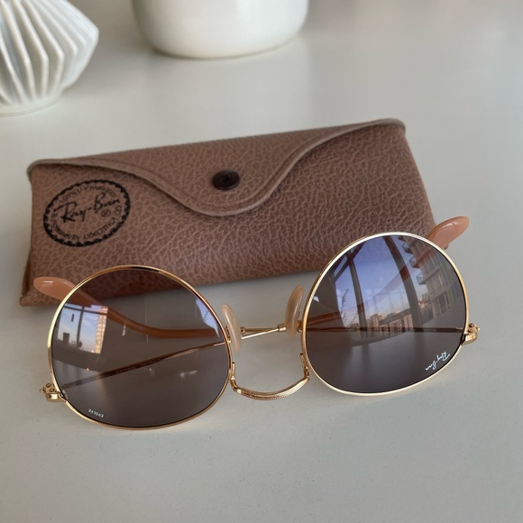 Nude rose evolve Ray Bans - Picture 1 of 7